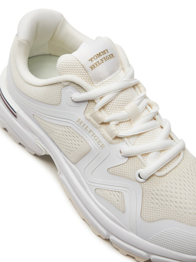 Tommy Hilfiger Snīkeri Tommy Hilfiger Womens Trail Runner FW0FW08202 Écru