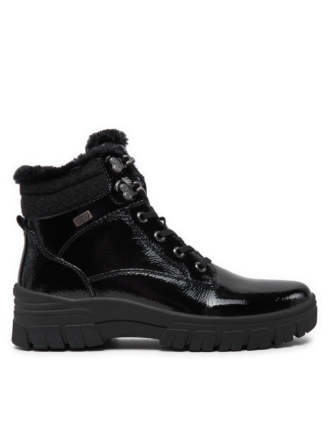 Remonte Schnürschuhe Remonte D0E71-02 Schwarz