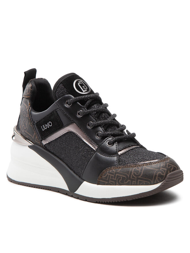 Liu Jo Сникърси Liu Jo Alyssa 01 BF2027 TX250 Черен
