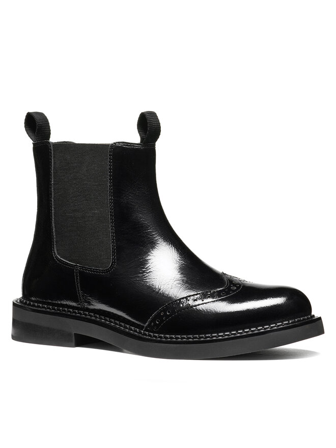 Geox Klassische Stiefeletten Geox D Serilda D56WYC 67 C9999 Schwarz