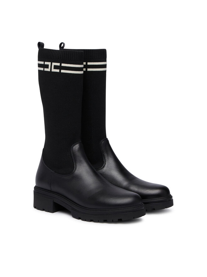 Elisabetta Franchi Stiefeletten Elisabetta Franchi F4A6-E0731-1316 Schwarz