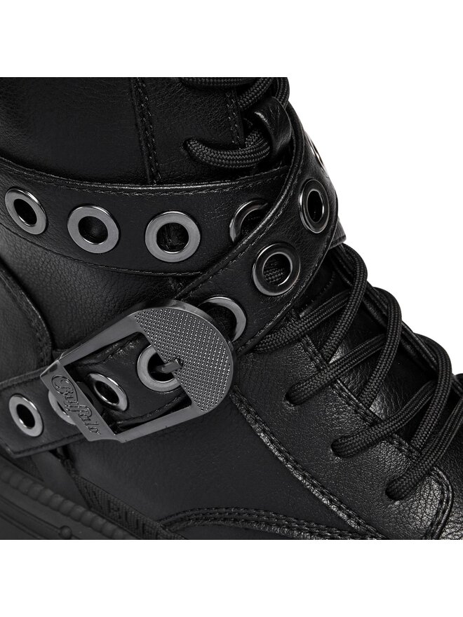 Buffalo Черевики Buffalo Gospher Lace Up Mid 1622351 Чорний