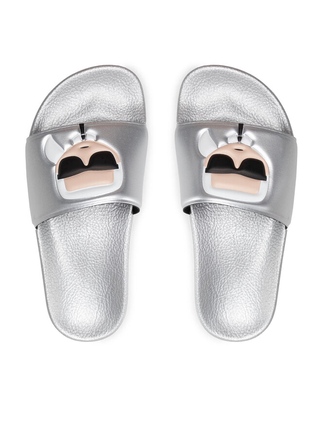 KARL LAGERFELD Iešļūcenes KARL LAGERFELD KL80805 Sudraba