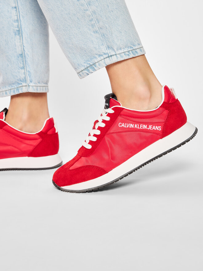Calvin Klein Jeans Αθλητικά Calvin Klein Jeans Jill R8069 Κόκκινο
