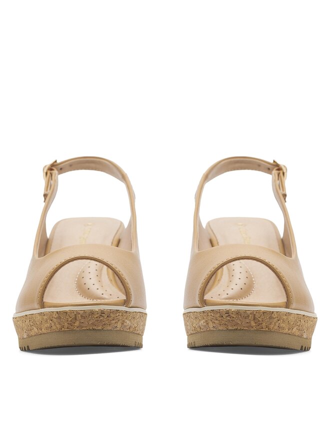 Clara Barson Sandalen Clara Barson BETTY WS22257-01 Beige