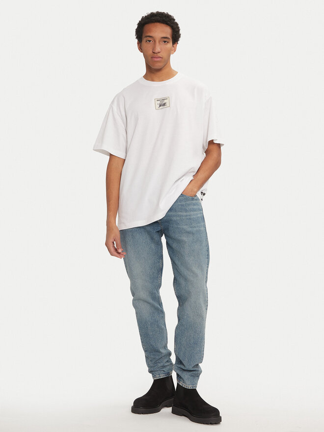 Just Cavalli Just Cavalli Camiseta 77OAHE14 Blanco Regular Fit