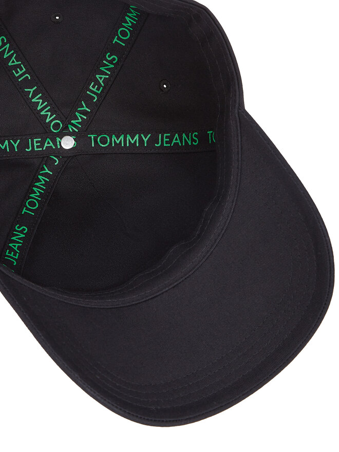 Tommy Jeans Czapka z daszkiem Tommy Jeans Tjm Heritage Core Cap AM0AM12933 Czarny