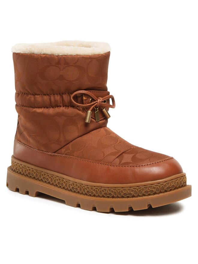 Coach Botas de nieve Coach Kailee Nylon CE303 Marrón
