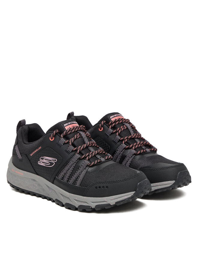 Skechers Παπούτσια πεζοπορίας Skechers Escape Plan 180061/BKHP Μαύρο