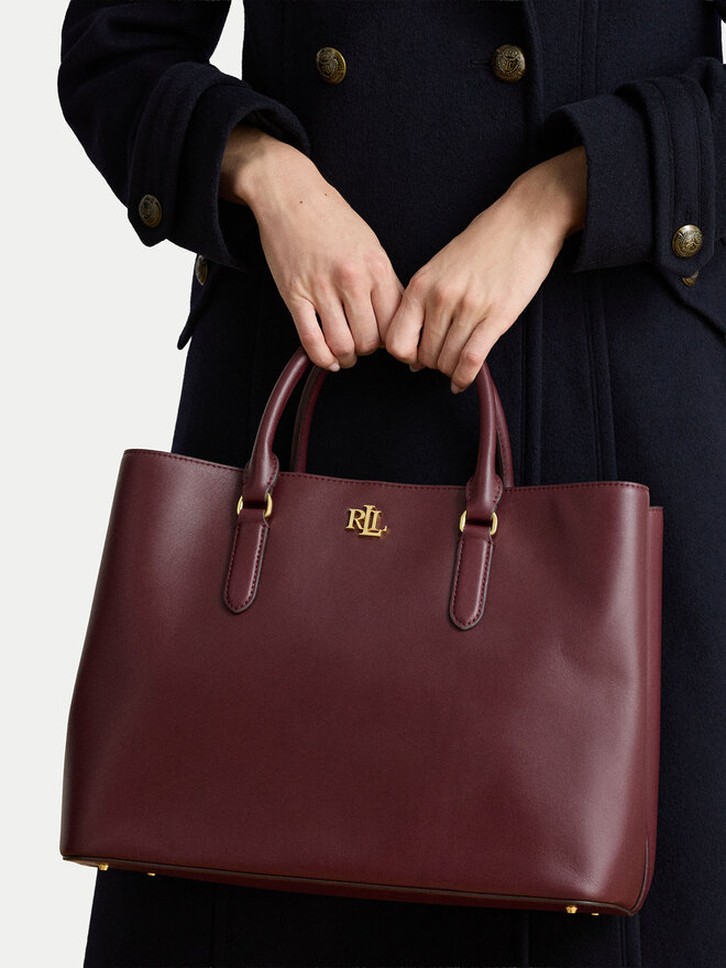 LAUREN RALPH LAUREN Handtasche LAUREN RALPH LAUREN 431876724029 Dunkelrot