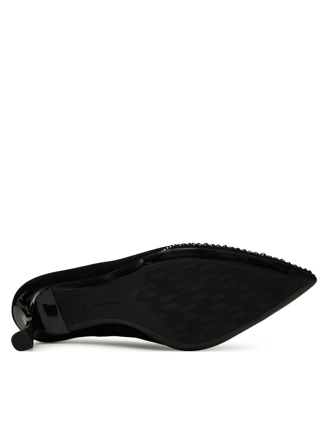 KARL LAGERFELD Туфлі KARL LAGERFELD Sienna Signature Pump KL32712 Чорний
