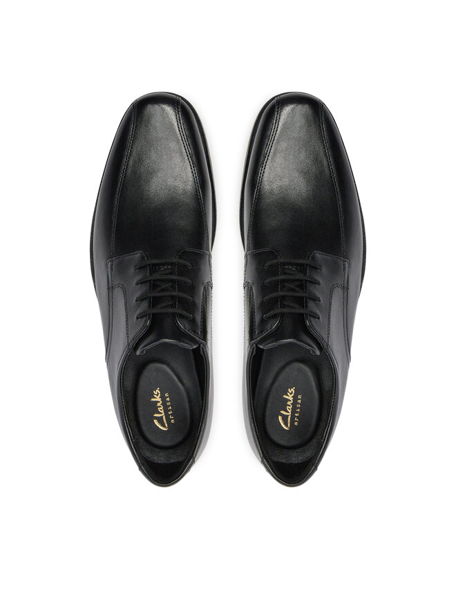 Clarks Półbuty Clarks Howard Over 26174925 Czarny