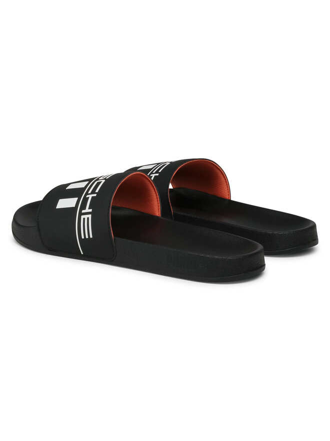 Puma Pantoletten Puma Pl Graphic Leadcat Ftr 375866 01 Schwarz