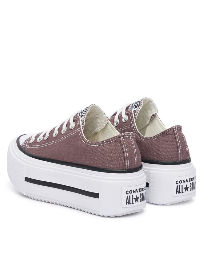 Converse Sneakers aus Stoff Converse Chuck Taylor All Star Lift Double Stack A20562C Braun