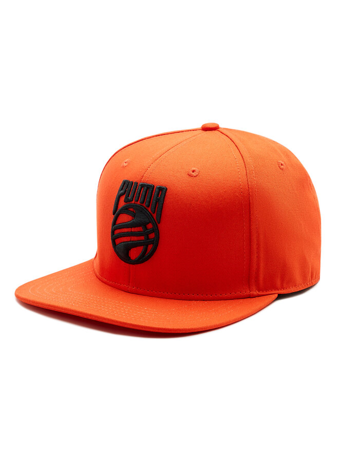 Puma Czapka z daszkiem Puma Basketball Pro 024491 Pomarańczowy