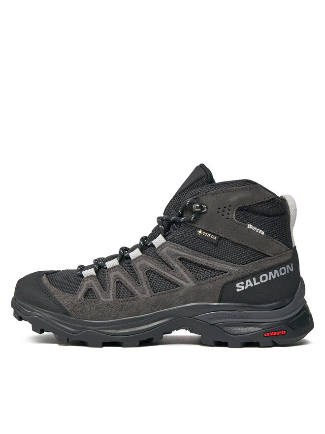 Salomon Trekking Salomon X Ward Leather Mid GORE-TEX L47181900 Crna