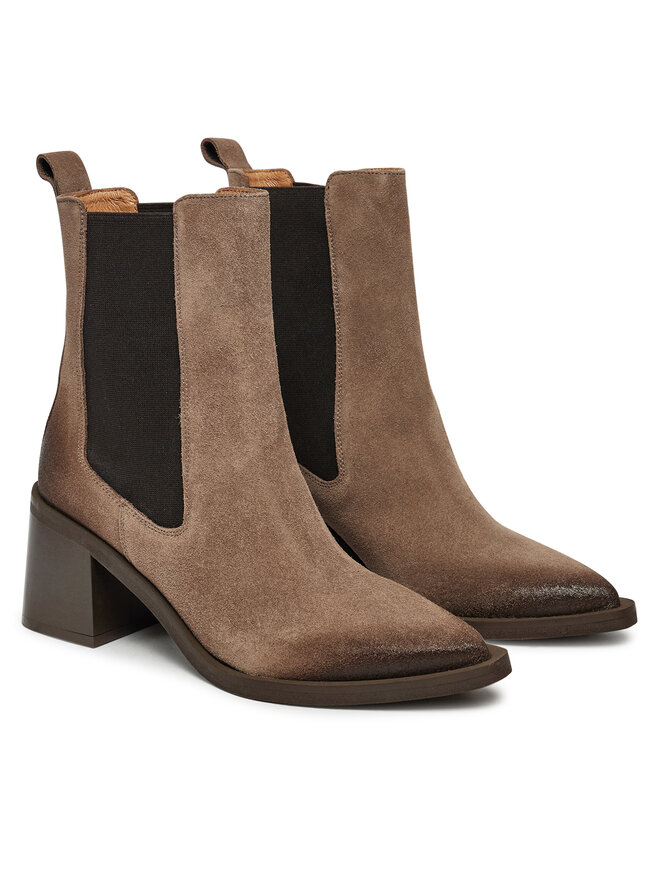 R.Polański Stiefeletten R.Polański 1862 Braun