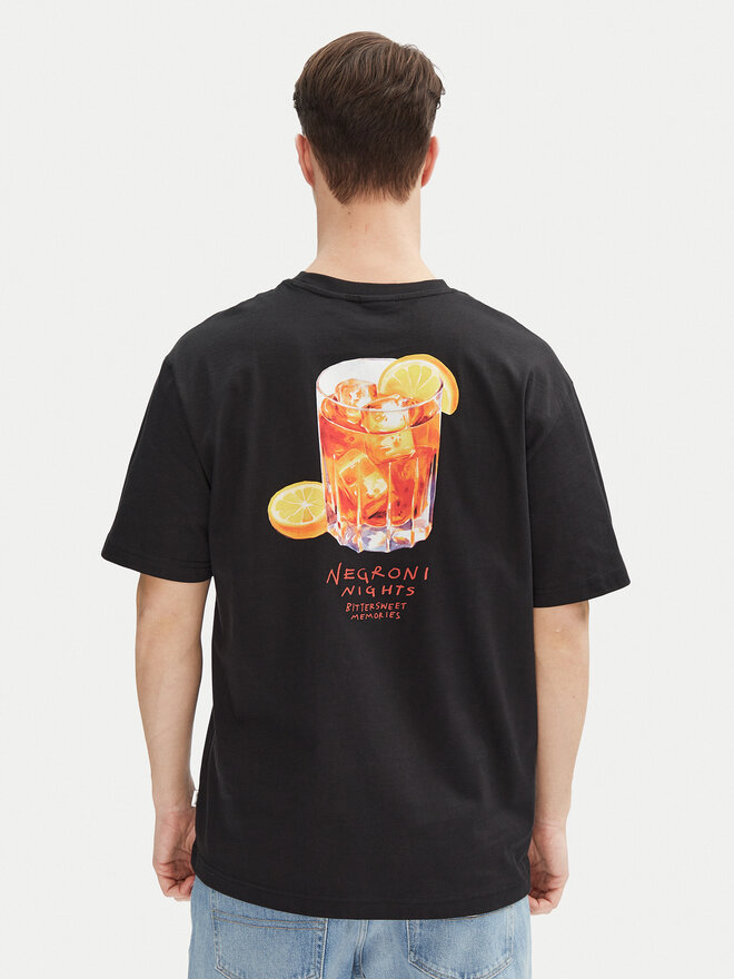 Only & Sons Only & Sons T-Shirt Spritz 22034398 Schwarz Relaxed Fit