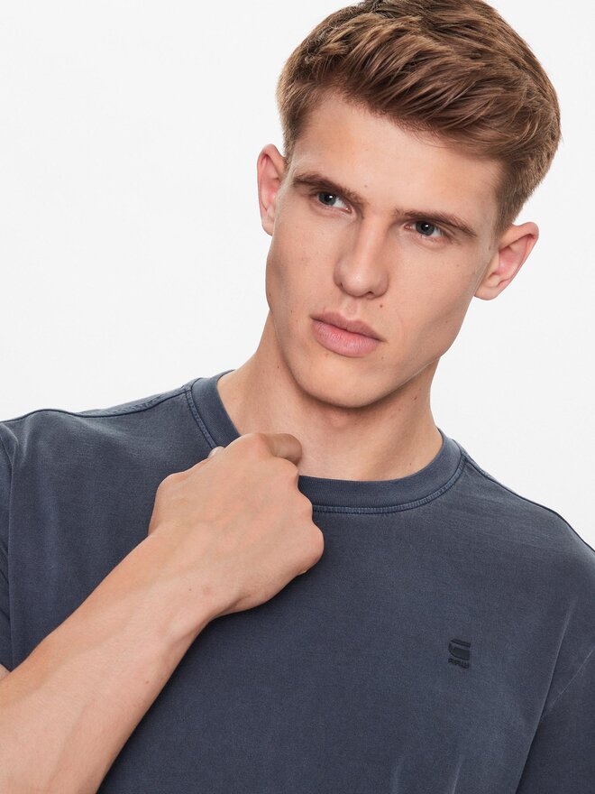 G-Star Raw G-Star Raw Marškinėliai D16396-2653-D418 Mėlyna Regular Fit