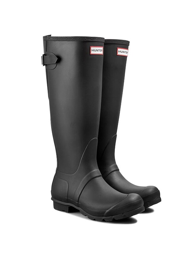 Hunter Гумові чоботи Hunter Orginal Back Adjust WFT1001RMA Чорний
