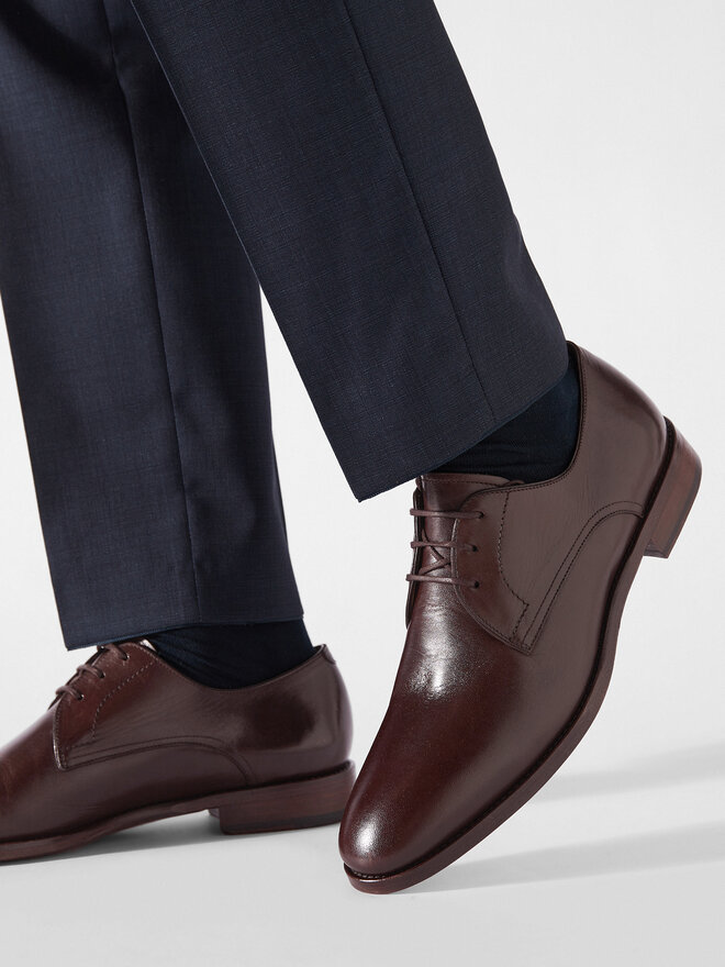 Lord Premium Nizki čevlji Lord Premium Derby 5504 Rjava