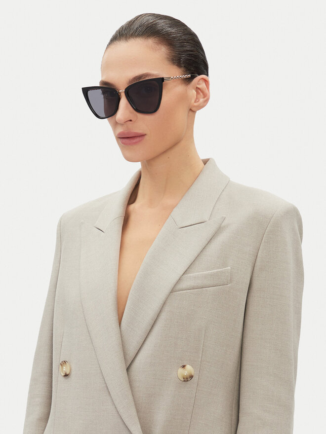 JENNY Okulary przeciwsłoneczne JENNY 4WF-013-SS25 Czarny