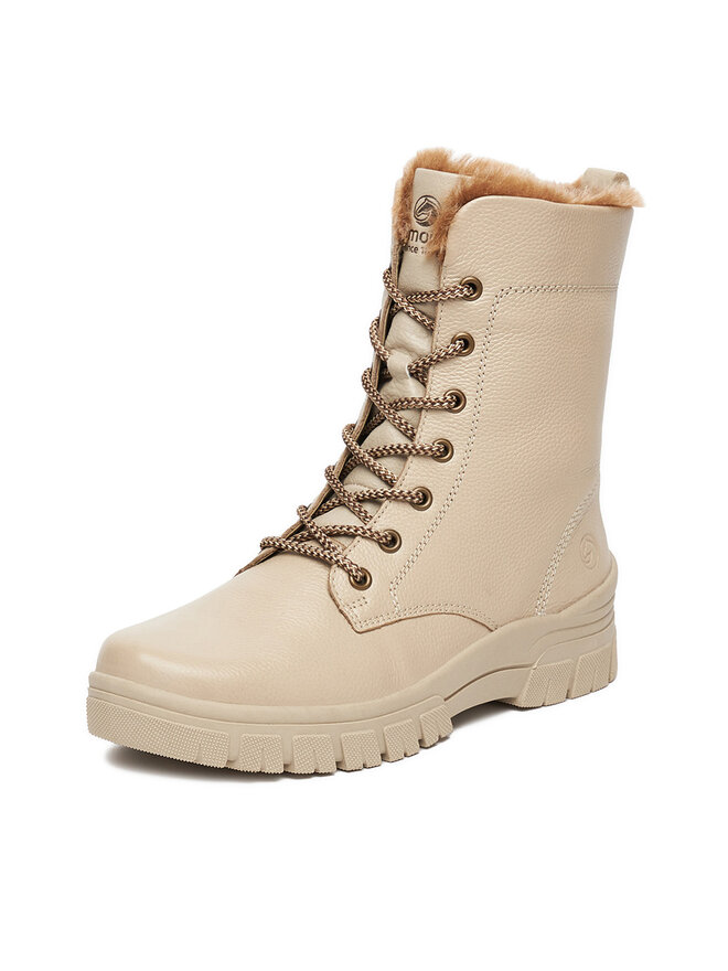 Remonte Schnürschuhe Remonte CEO-D0E72-60 Beige