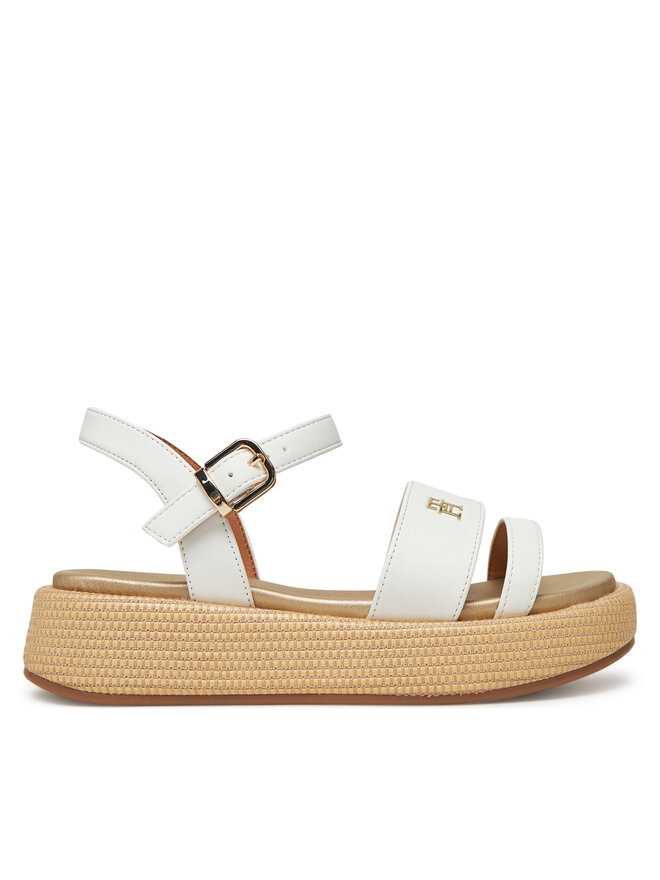 Tommy Hilfiger Espadryle Tommy Hilfiger T3A2-33793-0326 S Biały