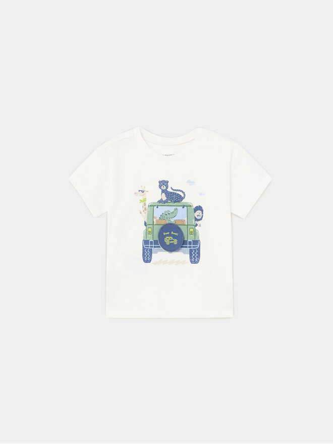 Mayoral Mayoral Футболка 1021 Écru Regular Fit