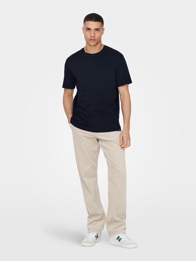 Only & Sons Only & Sons Marškinėliai 22025208 Tamsiai mėlyna Regular Fit