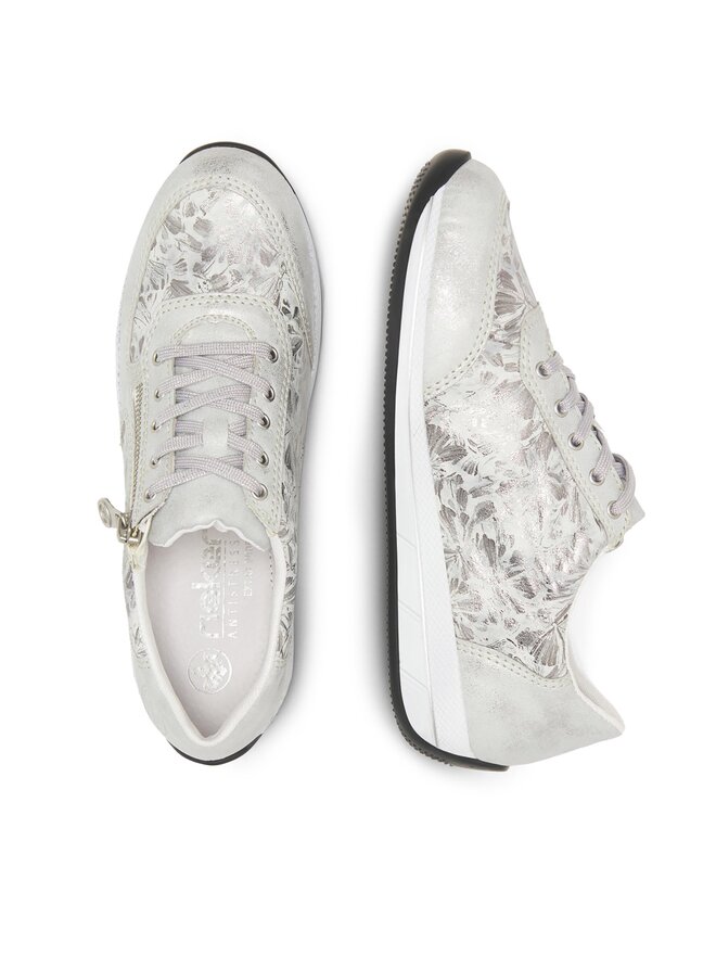 Rieker Zapatillas Rieker N1112-80 Plata