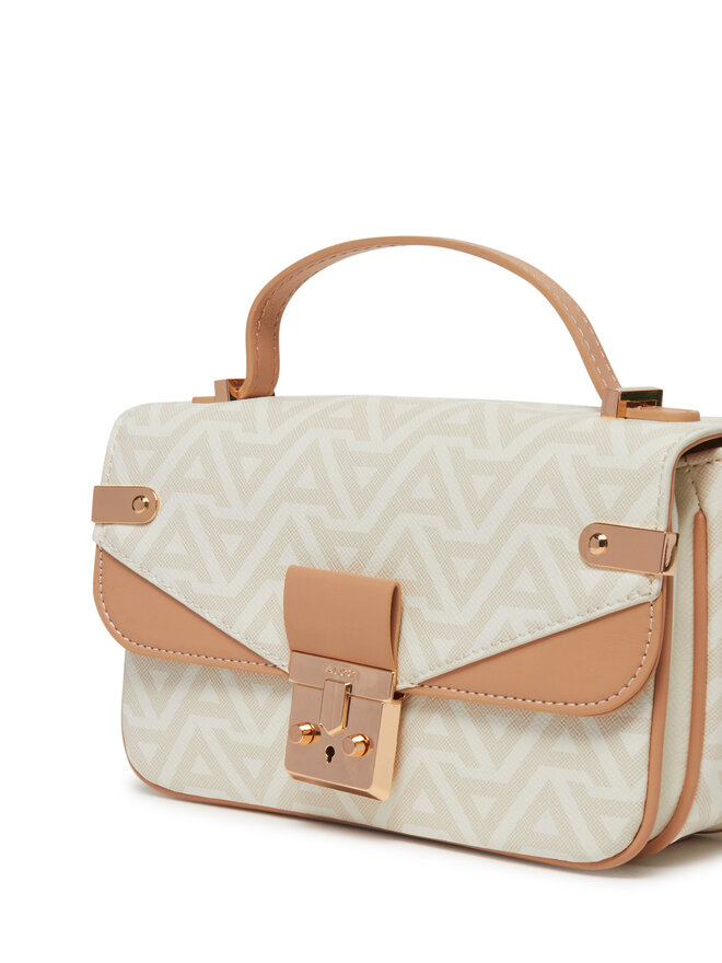 Aldo Handtasche Aldo Dallanna 13989506 Écru