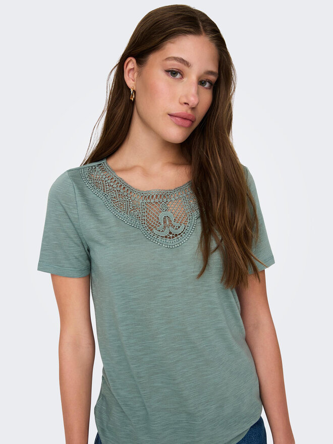 JDY JDY Футболка Dodo 15296235 Зелений Regular Fit