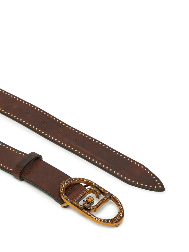 Liu Jo Pasek Damski Liu Jo Hips Belt 3.5Cm AF4307 P0064 Brązowy