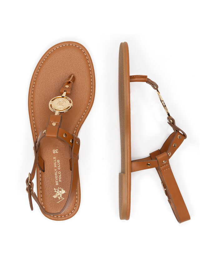 Beverly Hills Polo Club Σανδάλια Beverly Hills Polo Club WYL3893-1 Καφέ