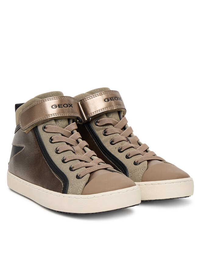 Geox Tenisice Geox J Kalispera J944GM 0NFGN C0533 D Smeđa