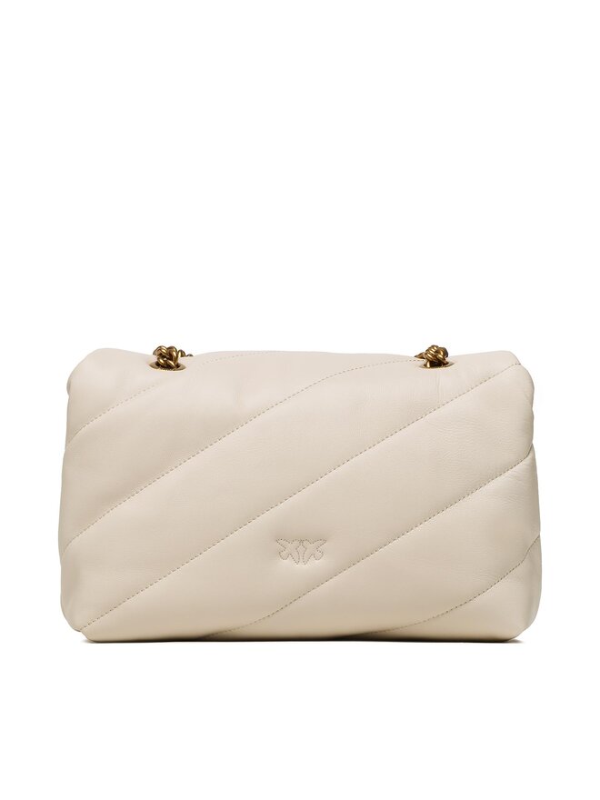 PINKO Kabelka PINKO Love Classic Puff Cl Pe 23 PLTT 100038 A0F2 Écru