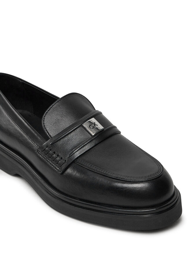 Calvin Klein Lords Calvin Klein Loafer W/Hw Lth HW0HW02182 Μαύρο