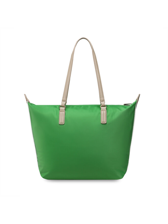 Tommy Hilfiger Τσάντα Tommy Hilfiger Poppy Tote Corp AW0AW14474 Πράσινο