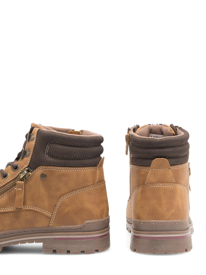 Lanetti Botines planos Lanetti 22MW2042 Marrón