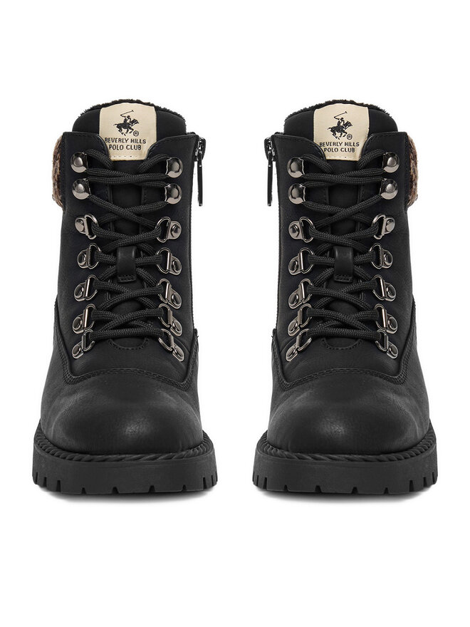 Beverly Hills Polo Club Schnürstiefeletten Beverly Hills Polo Club CEO-CS6135-07 Schwarz