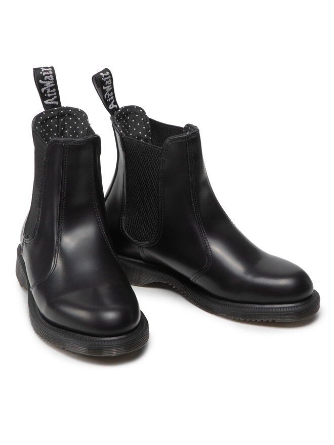 Dr. Martens Klassische Stiefeletten Dr. Martens Flora 14649001 Schwarz