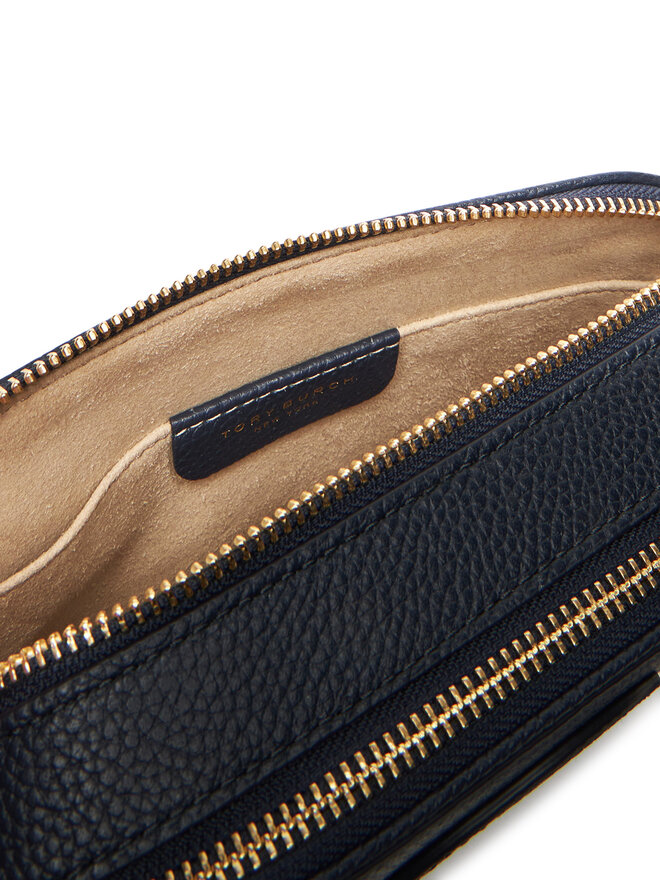 Tory Burch Handtasche Tory Burch Mini Miller Crossbody 171955 Dunkelblau