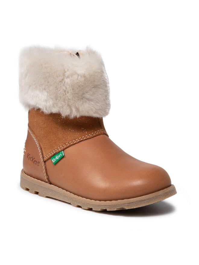 Kickers Чоботи Kickers Nonofur 878683-10-116 S Коричневий