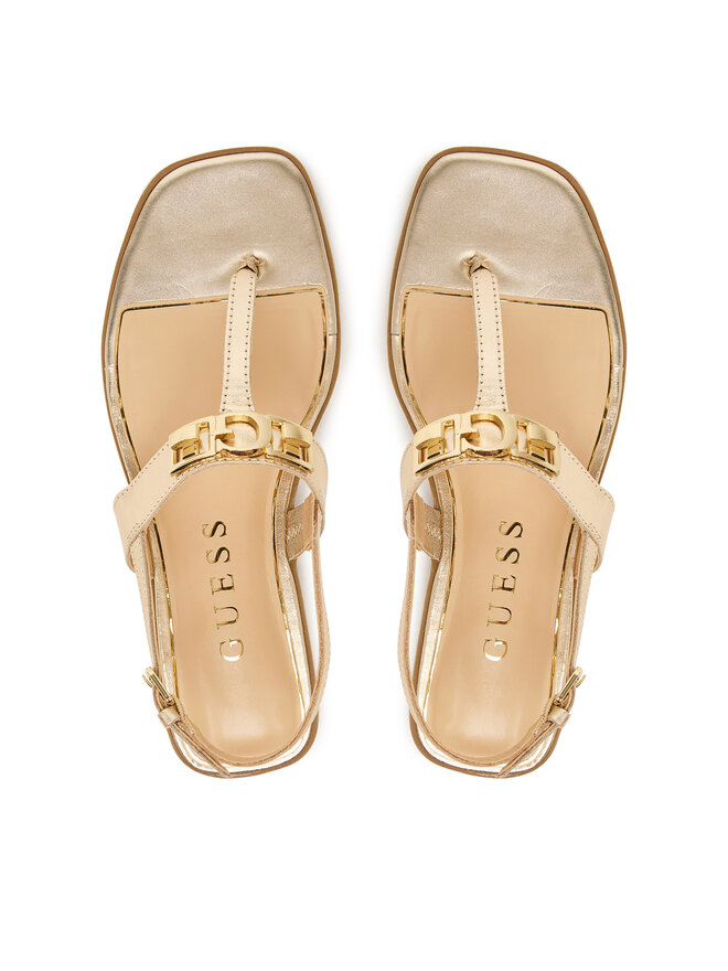 Guess Босоніжки Guess FLJRMY LEM03 Золотий
