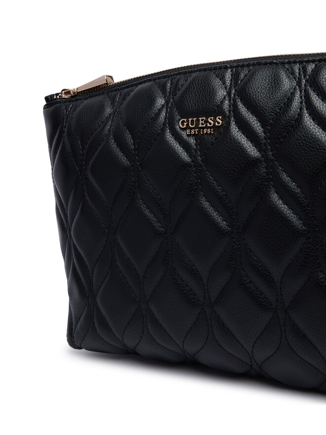 Guess Kosmetiktasche Guess Maxine Travel TWQN97 33965 Schwarz