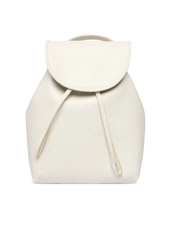 Calvin Klein Rucksack Calvin Klein Emblem Aop Mini Backpack LV04F3507G Weiß