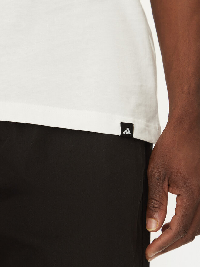 adidas adidas Футболка Lounge Still Life Bowl Graphic JJ3962 Білий Regular Fit