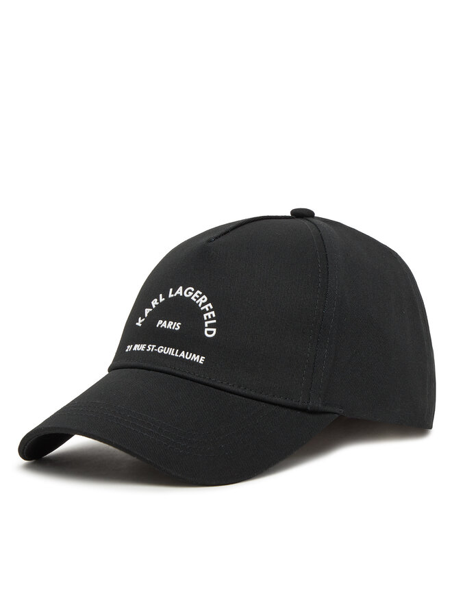 KARL LAGERFELD Baseball sapka KARL LAGERFELD A1W33201 Fekete