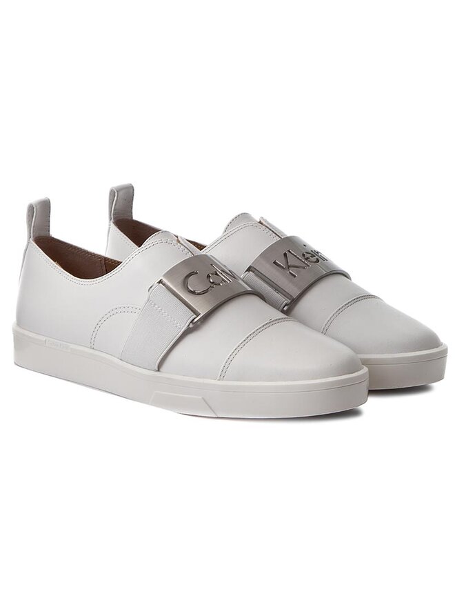 Sneakers aus Stoff Calvin Klein Ilona E5681 WeiB eschuhe